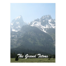 O Tetons grande Cartao Postal