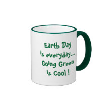 O verde indo é legal! Caneca