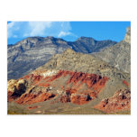 O vermelho balança Nevada Cartões Postais