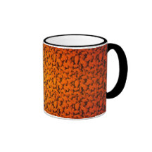 O vermelho balança o copo de café canecas