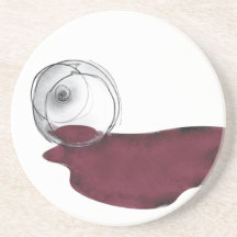 o vidro de vinho tinto derramado bebe a porta copo