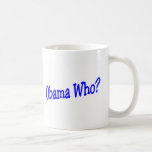 Obama quem? caneca