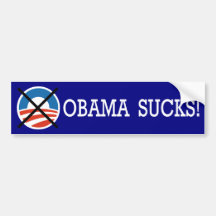 OBAMA SUGA! ADESIVOS
