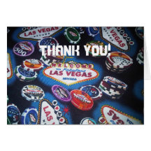 OBRIGADO cartão de LAS VEGAS