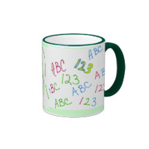Obtenha na natação da escola caneca