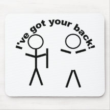Obteve sua parte traseira! mousepad