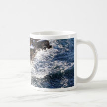 Oceano da costa canecas