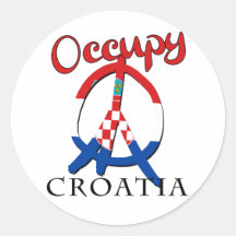 Ocupe Croatia Adesivo