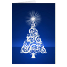 Oh cartão do feriado da árvore de Natal