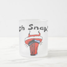 Oh papai noel colado pressão caneca