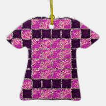 Olhar roxo de Moaic Enfeite Para Arvore De Natal
