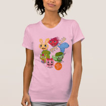 Olhe-me acima! t - shirts