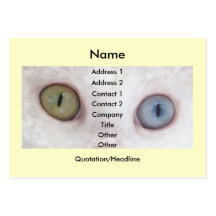 Olhos para você cartões de visitas