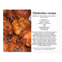 Oliebollen Cartao Postal