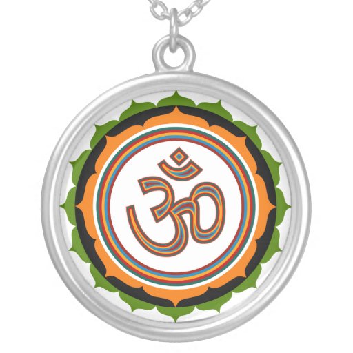 OM espiritual Lotus Bijuterias Personalizadas