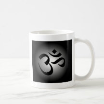 OM Hindu - símbolo da meditação Canecas