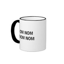OM NOM NOM NOM CANECA