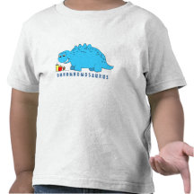 OmNomNomosaurus - t-shirt bonito do dinossauro