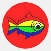 Oncor Hynchus Mykiss - truta de Raibow Adesivo