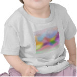 Ondas coloridas: camiseta