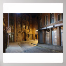 Onde cópia velha de Belfast da reunião dos fantasm Pôsteres