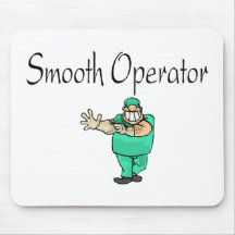Operador liso mousepad