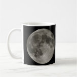 Opinião da Lua cheia da terra em Bélgica Caneca