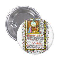 Oração cristã com natividade pins