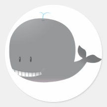 Orca bonito adesivo