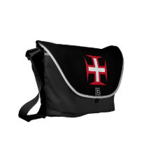 Ordem de cruz do cristo bolsas mensageiro