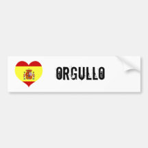 Orgullo da espanha adesivos