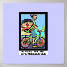 Origem do poster engraçado da bicicleta engraçada 