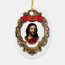Ornamento da paz do Jesus Cristo