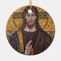 Ornamento de Jesus do mosaico