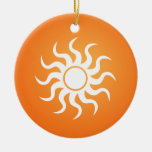 Ornamento de Sun ornamentos