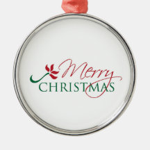 Ornamento do Feliz Natal