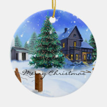 Ornamento do Feliz Natal