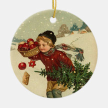 Ornamento do natal vintage