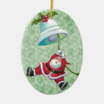 Ornamento engraçado de Papai Noel