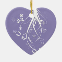 Ornamento floral abstrato