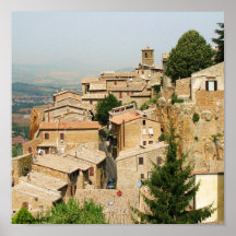 Orvieto, poster da fotografia de Italia