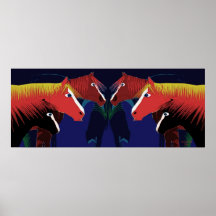 Os 3 amigo Reflectons Posters
