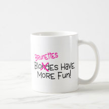 Os Brunettes têm mais divertimento Caneca