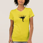 Os dançarinos mantêm uma etapa adiante t-shirt