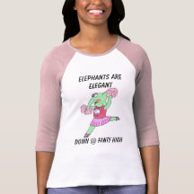 Os elefantes são elegantes tshirt