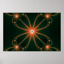 Os fogos abstraem o poster