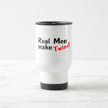 Os homens reais fazem gêmeos caneca