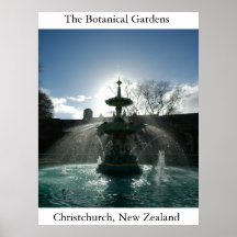 Os jardins botânicos impressão
