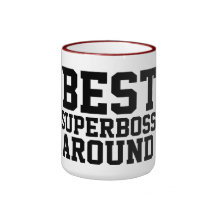 os melhores superboss ao redor canecas