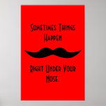 Os Moustaches acontecem Impressão